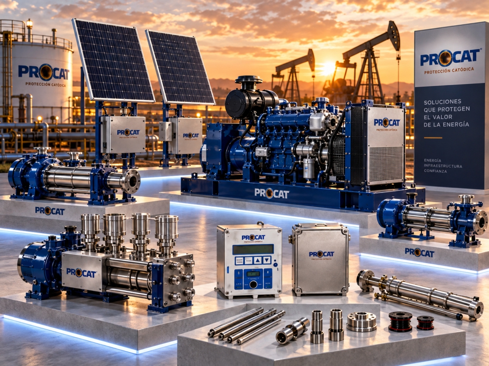 bomba de inyección química con panel solar para operación petrolera